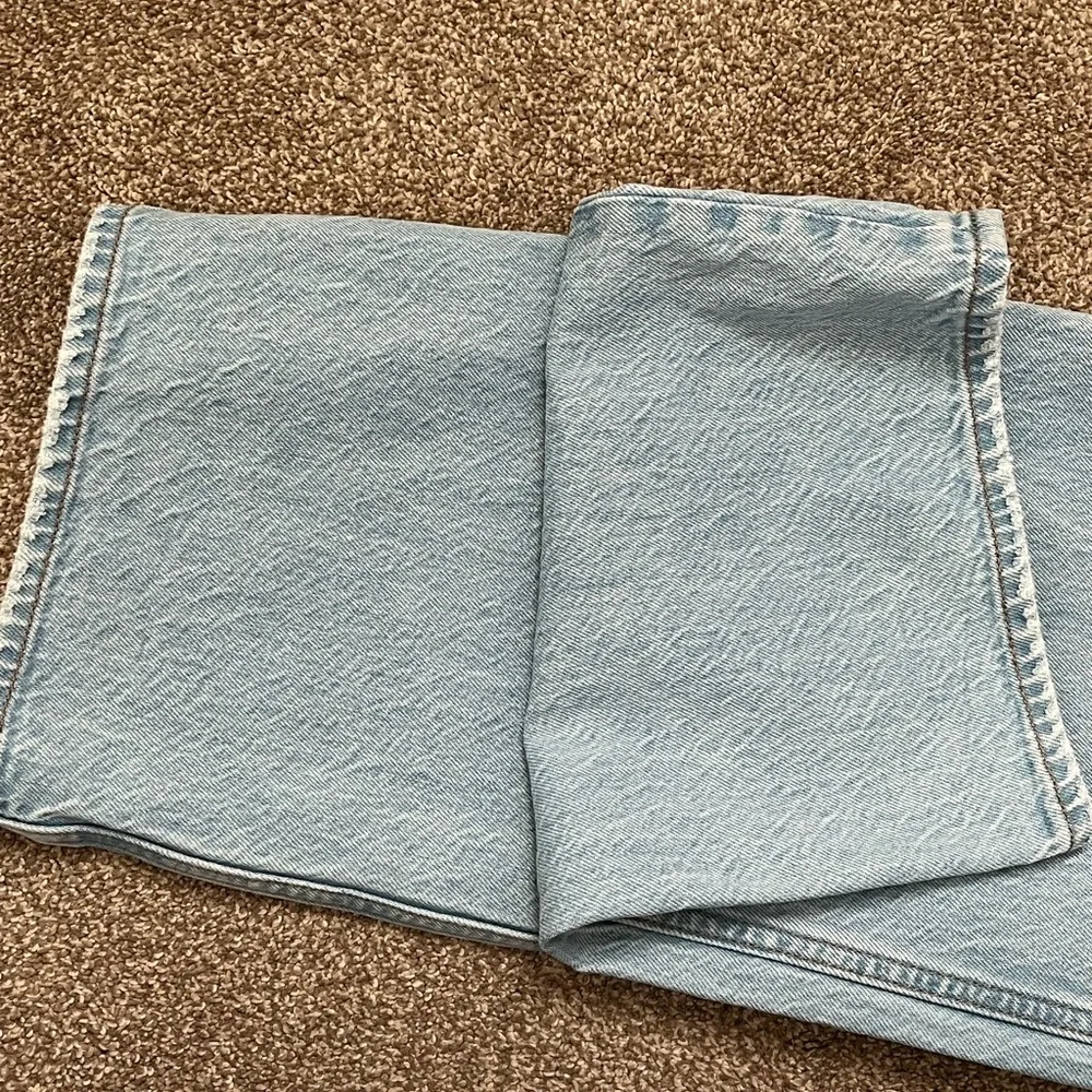 Abercrombie & Fitch Women's High Rise Jeans - Light Blue - Picture 9 of 12